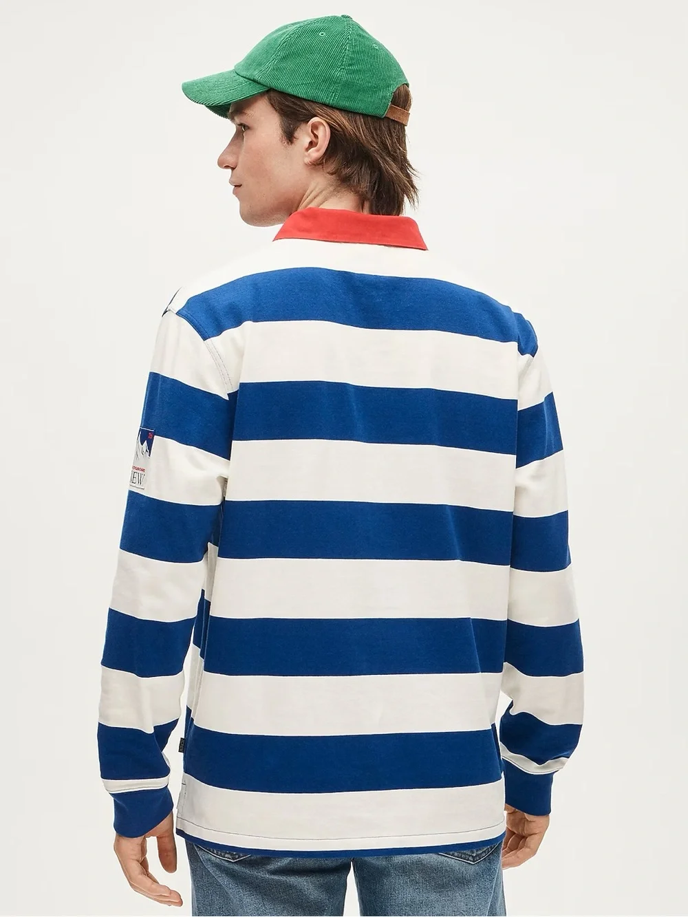 J. CREW U.S. Ski & Snowboard by J.Crew rugby shirt in stripe Size L $128 CQ461